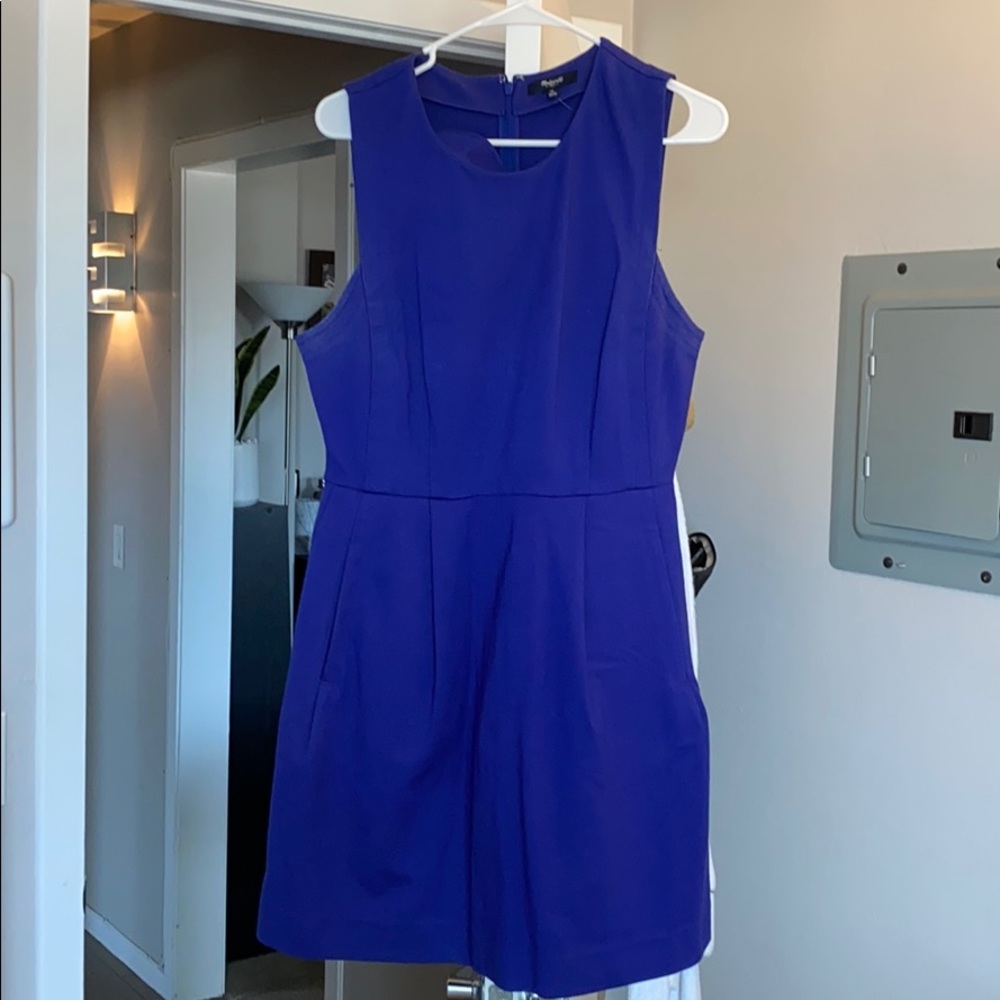 Blue Madewell cocktail dress